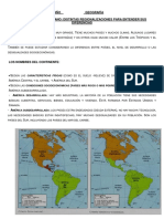 Mat. Compl. 1 América. División. América Del NOrte A. Latina - Aca. Anglosajona - Desarrollada Subdesarrollada