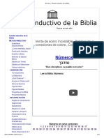 Números - Estudio Inductivo de La Biblia