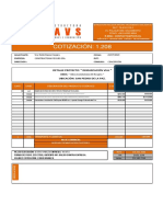 Cotizacion 1.208 - Pocuro Spa