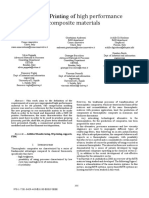 FDM 3D Printing Of: High Performance Composite Materials