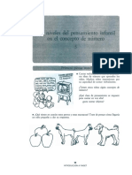 Clase 8. Capítulo 5. Los Niveles Del Pensamiento Infantil en El Concepto de Número