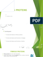 Fibrous Proteins: BY Dr. Sehrish Lodhi