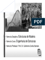 Estrutura de Madeira PDF