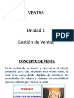 Unidad 1 Gestión de Ventas