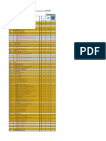 Matriz de Cálculo para Nuevos Rendimientos