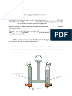 Electrolysis Worksheet 1: 1. A) Complete The Sentences Using Words From The Box Below