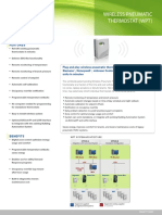 Wireless Pneumatic Thermostat (WPT) : Features