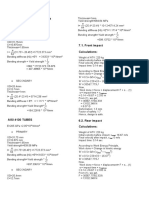 Bending Stiffness Calculations Aisi 1018 Tubes: Final Initial