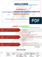 Salient Aspects of BTS Site UPkeep - Rigger - DG Repair - Dieselfilling Contract 2020