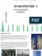 History of Architecture - V: Birth of Skyscrapers in America