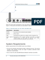 Rear Panel: ZXV10 W300 (V5.2) Wireless ADSL Router Maintenance Manual