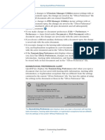 Preferences & Items Listed Under Document or Web Document) With A