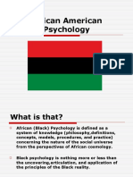 African American Psychology