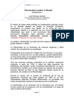 La Electricidad Cambio El Mundo Introduccion I PDF