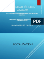 Localizacion Del Proyecto