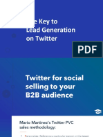 Twitter Keys of Lead Generation-SLIDES - Lesson 4