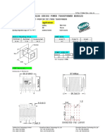 Characteristics Applications: Pq3230 Series Power Transformer Modules