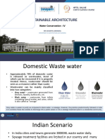 Sustainable Architecture: Water Conservation - IV