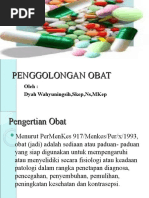 Penggolongan Obat PPT-5