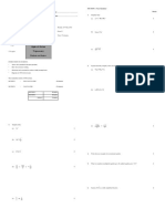 Year 9 5.3 Mathematics Major Assessment Task