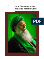 A Collection of Discourses of Our Master Shaykh Abdul Kerim Al-Kibrisi (R)