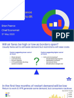 COVID-19: Cost of Air Travel Once Restrictions Start To Lift