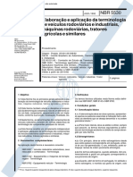 NBR 5530 TB 11-I - Elaboracao e Aplicacao Da Terminologia de Veiculos Rodoviarios e Industriais M PDF