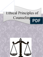 Ethical Principles of Counseling