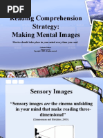 Reading Comprehension Strategy: Making Mental Images: Movies Should Take Place in Your Mind Every Time You Read