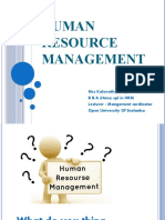 Human Resource Management