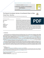 North American Journal of Economics and Finance: Chengsi Zhang, Ning Zheng T