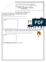 Avaliação de Matemática 2 Trimestre