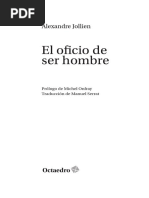 Jollien - El Oficio de Ser Hombre PDF