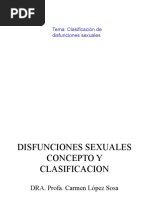 CLASE Clasificación Disfunciones Sexuales Cadl