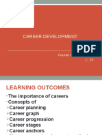 Career Development: Course Code: HRM101 L: 15