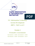 Module 2 SD (Formative Assessment)