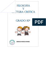 Guia de Trabajo Vitalismo (Decimo) PDF