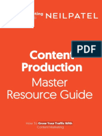 Content Production Master Resource Guide: How To Content Marketing