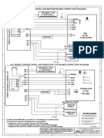 Act Series Control Panel and MB Door Board Connection Diagram