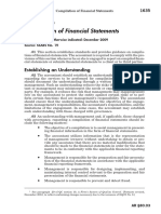 AR Section 80 - Compilation of Financial Statements