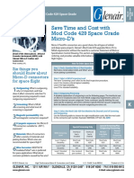 Save Time and Cost With Mod Code 429 Space Grade Micro-D's: A B C D E F G H J K L M N P Q