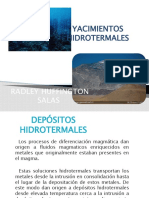 Yacimientos Hidrotermales (Diapositivas)