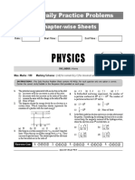 Physics: DPP - Daily Practice Problems