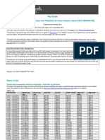 Social Community Home Care and Disability Services Industry Award Ma000100 Pay Guide