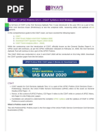 CSAT - UPSC Prelims GS II - CSAT Syllabus and Strategy