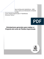 Folleto Orientaciones para Proyecto Práctica Supervisada 5° Bach