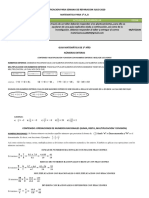 Planificacion para Semana de Reparacion Matematica 1º Año, Julio 2020