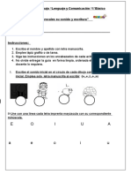 Guía de Trabajo #1 Lenguaje