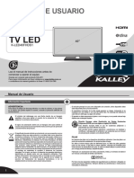 Kalley K-LED40FHDS1T2 LED Television PDF