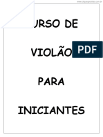 Curso de Violao para Iniciantes